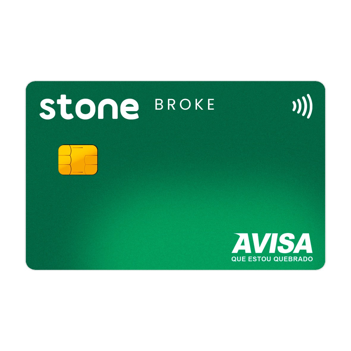 CAPACARD - Película Adesiva Para Cartão - Stone Broke CAPACARD - Película Adesiva Para Cartão - Stone Broke